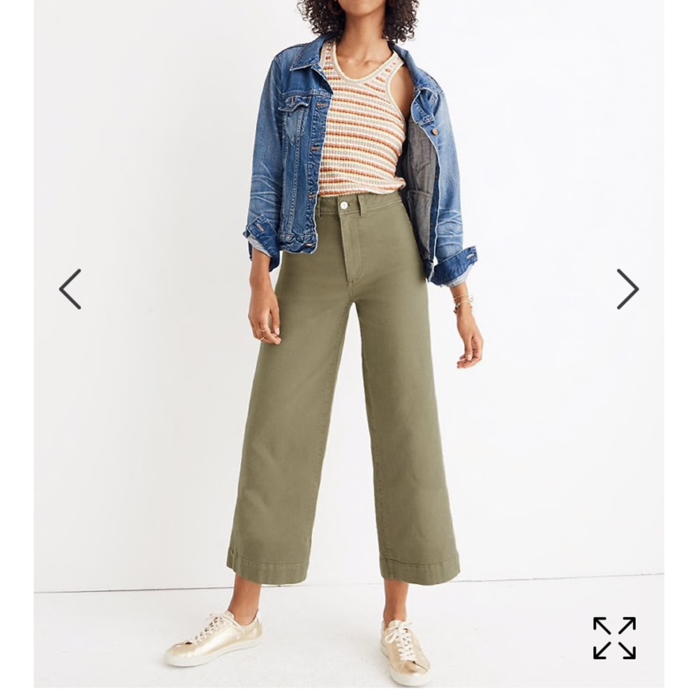 Madewell Emmett Wide Leg crop